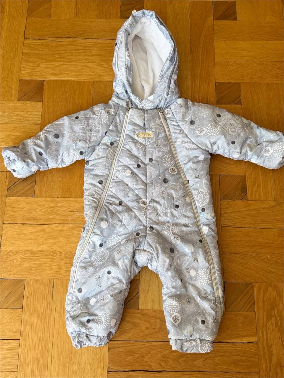 Комбинезоны Safon и Bungly baby на 1-1,5 года, рост 74. Потоньше и потеплее на осень/зиму. 💚 10 azn , фото 2
