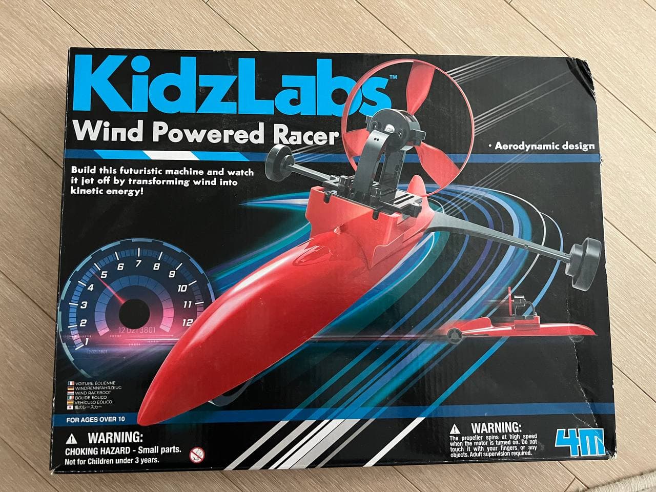 4M KidzLabs Wind Powered Racer