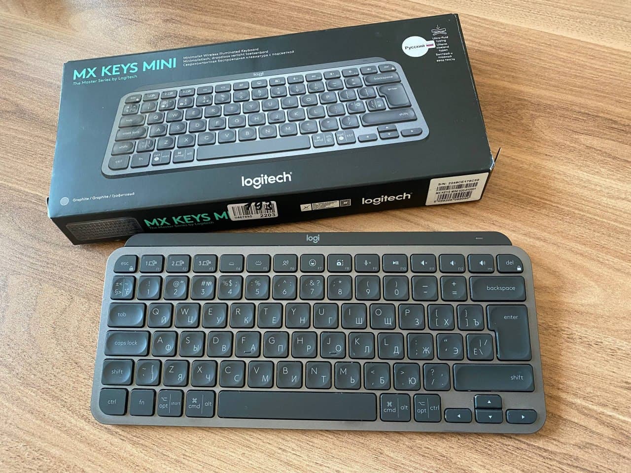 Клавиатура Logitech MX Keys Mini