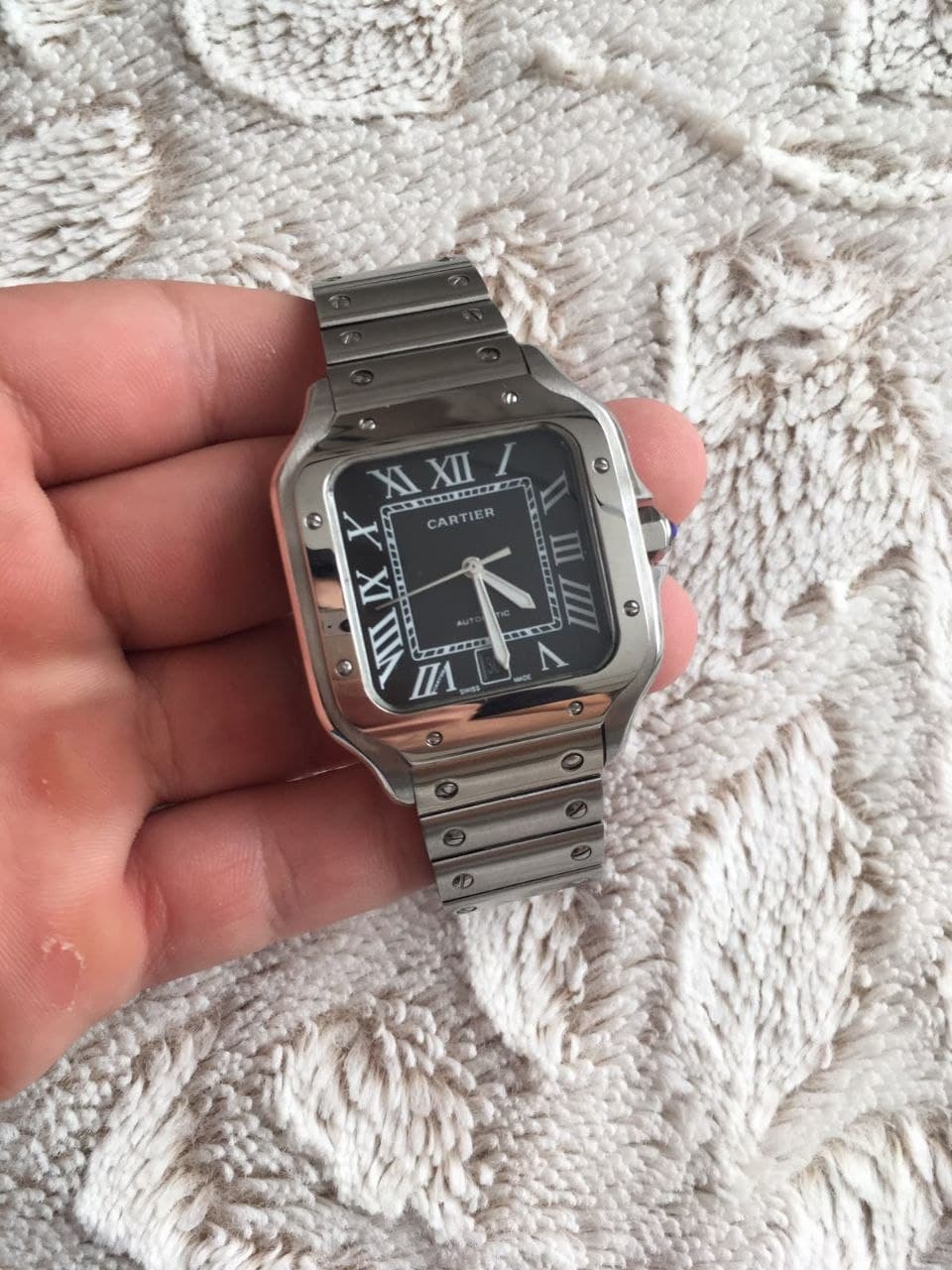 Cartier santos,совсем новые,упаковка как в оригинале всё…