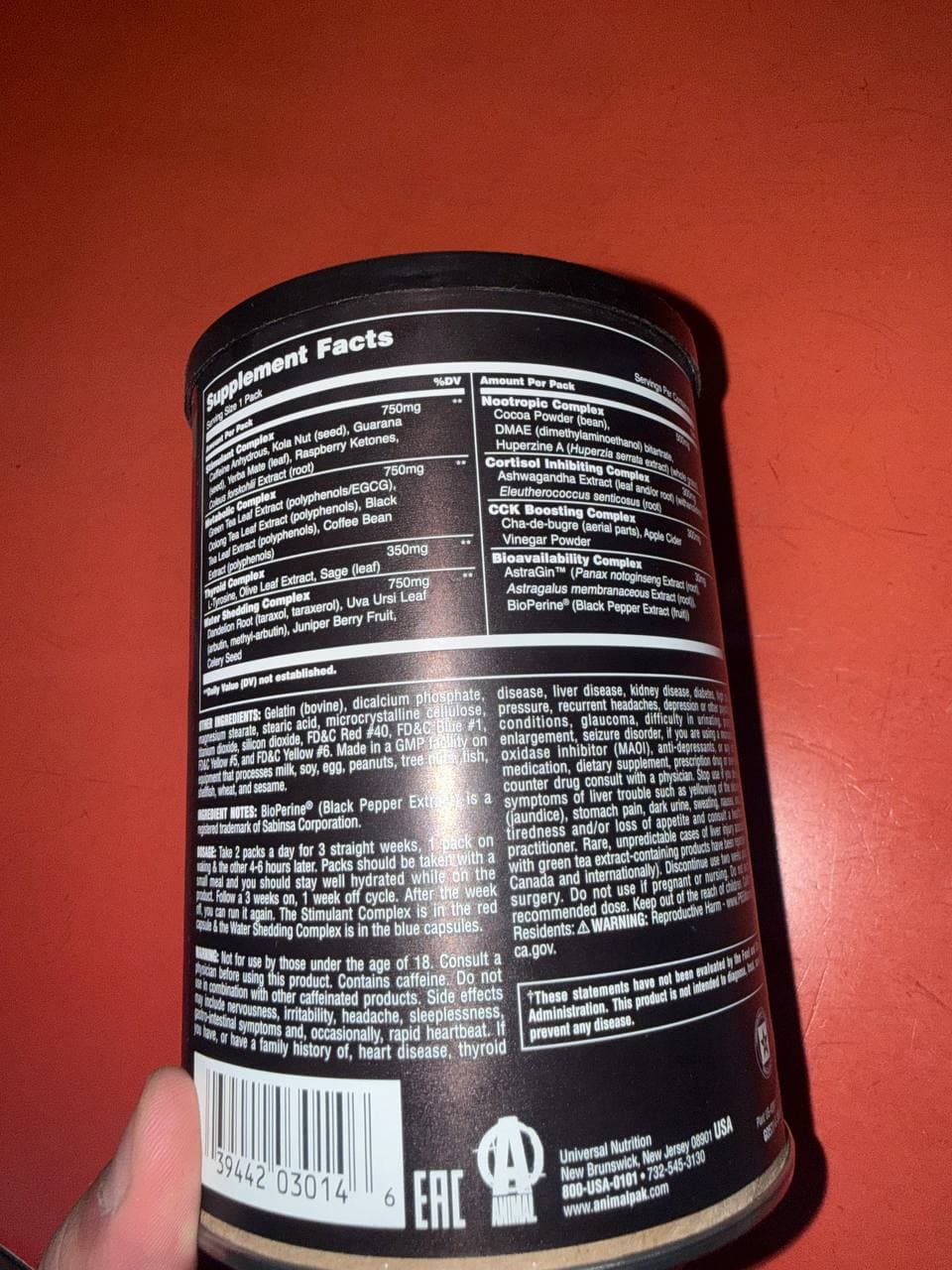 Animal Advanced Cuts (42 Packs) – новый, запечатанный ✅ Оригинал. ✅ Упаковка не вскрывалась. ✅ Срок , фото 2