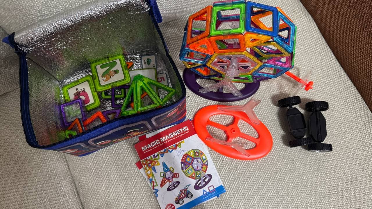 Магнитный 3D-конструктор Magic Magnetic