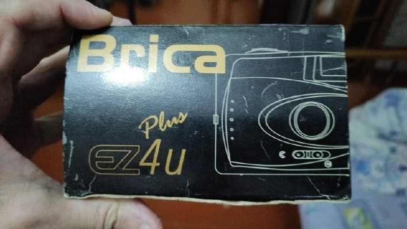 Винтажный плёночный фотоаппарат Brica EZ4u Plus .