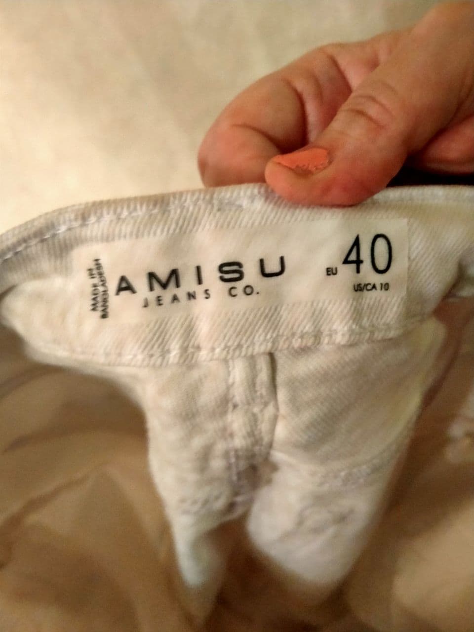 Djinsivie sorti ,40 razmer