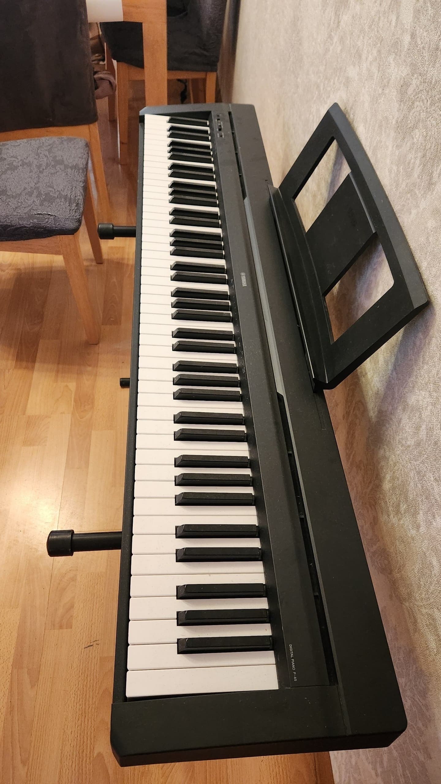 Продаётся цифровое пианино Yamaha P-45 в отличном состоянии. • 88 полноразмерных клавиш • Взвешенная, фото 1