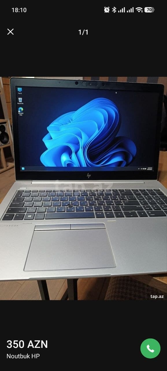 Hp 850 g6 EliteBook i5 8th, 8gb ram, 256gb nvme