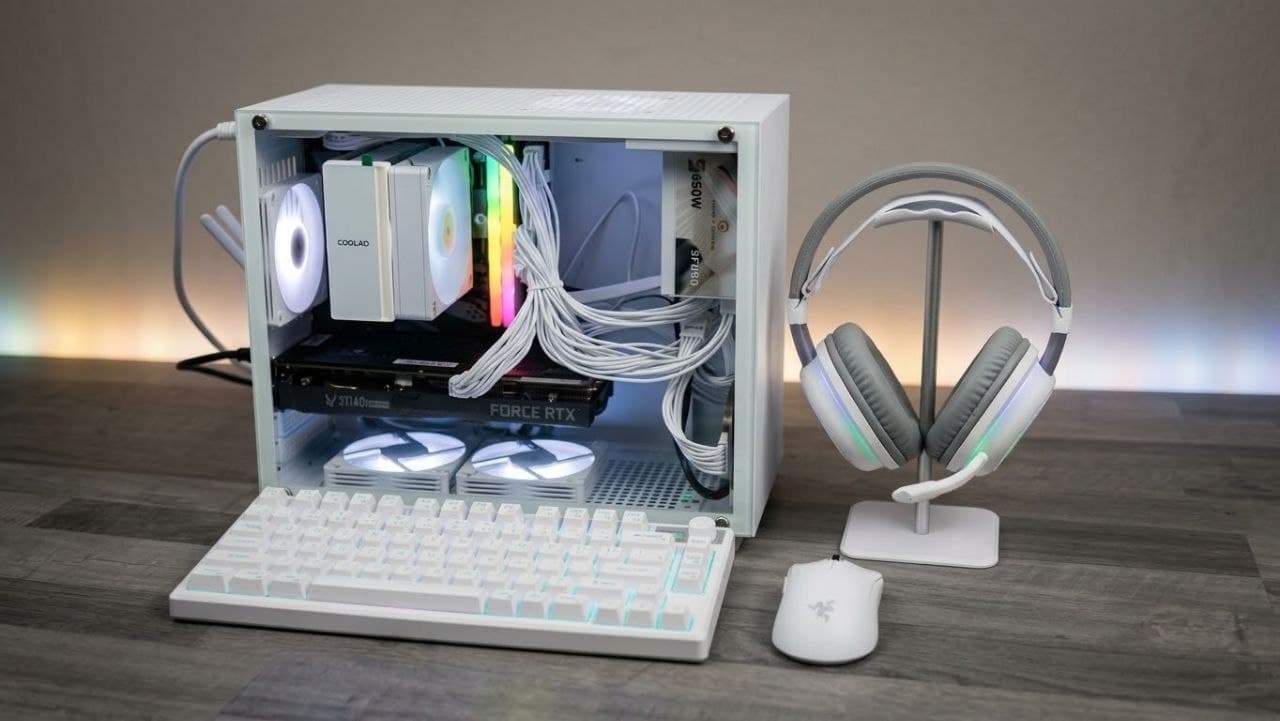 Mini-ITX PC Ryzen 5 5600 + RTX 3060 12 GB 💻 Комплектующие ПК:…