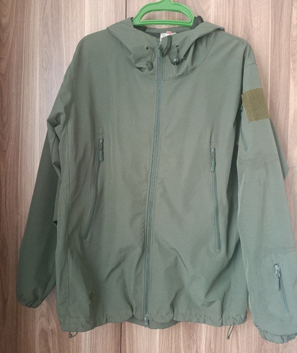 Ветровка в расцветке Ranger Green. Реплика куртки TAD Stealth Hoodie.
