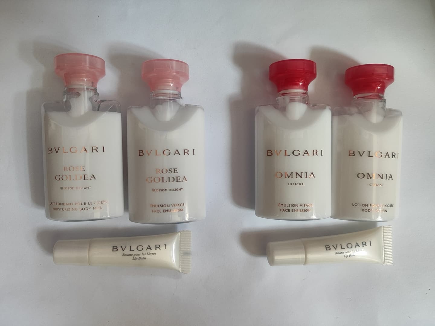 Bulgari body milk 40ml + emulsion 40 ml + lip balm 7ml, фото 1
