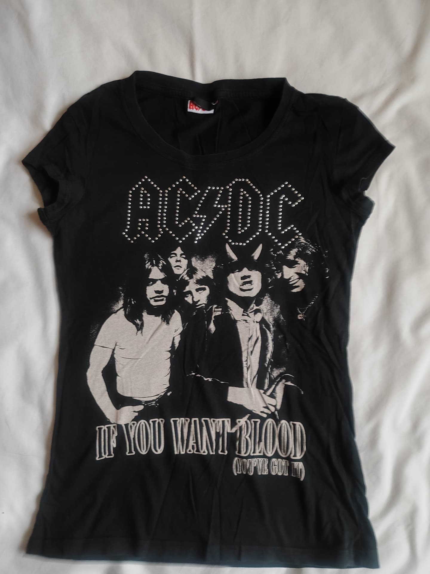 Футболка мерч AC/DC размер XS
