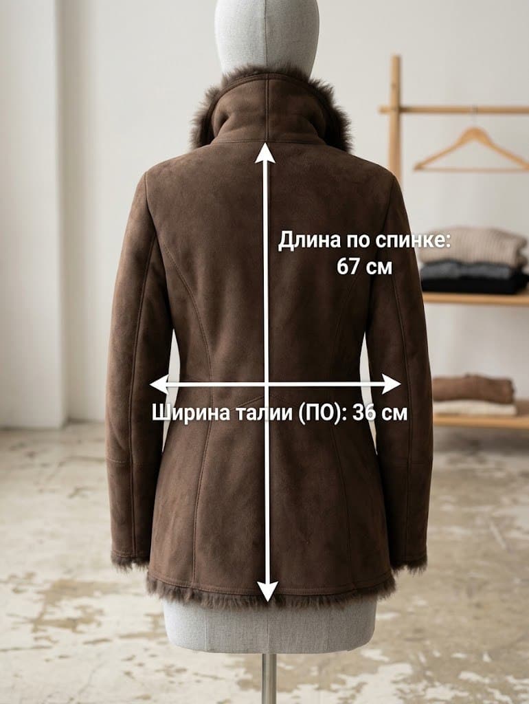 Продам на девушку-девочку дубленку и 2 куртки (новые, заказные). 1. Дубленка. S-ка - 30 АЗН. 2. Темн, фото 4