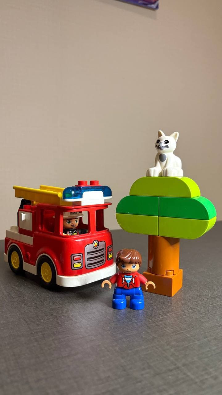 2  набора LEGO Duplo + набор «полицейский участок», в хорошеем состоянии, за всё 15 манат. Метро Кер, фото 1