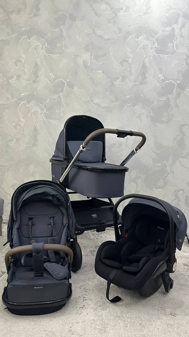 Продается коляска Kidilo D900 3в1 ( б/у) Состояние отличное, использовалась мало В комплекте 3 блока, фото 2