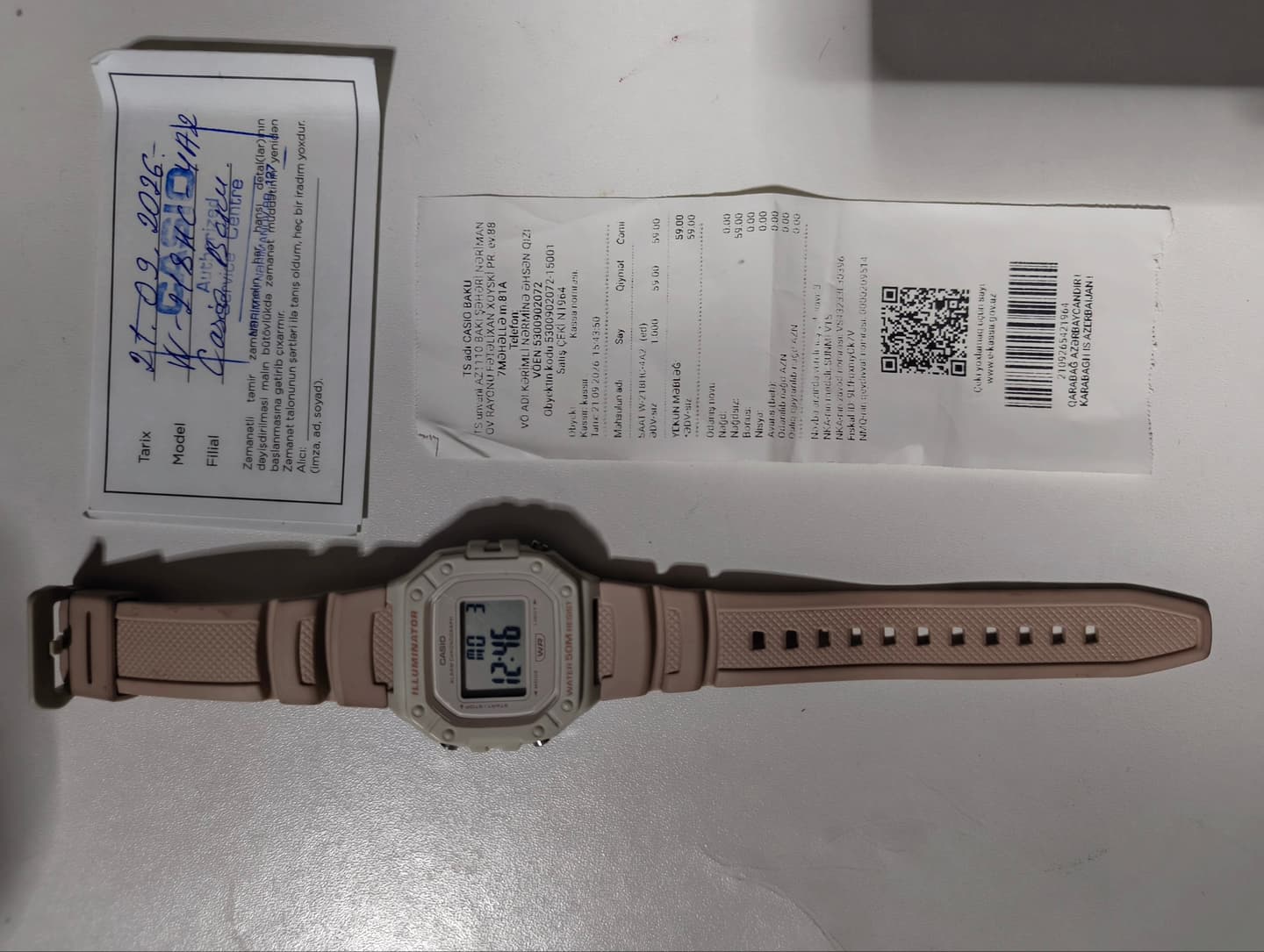 Продам часы casio женские, фото 2